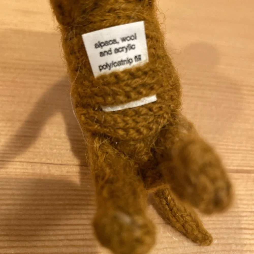 Knit Dog Alpaca Wool Acrylic Finger‎ Puppet